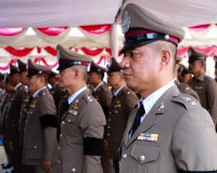 ตำรวจภูธรจังหวัดสุราษฎร์ธานี จัดพิธีทำบุญเนื่องในวันตำรวจ มอ ... พารามิเตอร์รูปภาพ 14