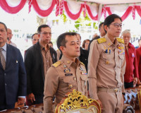 ตำรวจภูธรจังหวัดสุราษฎร์ธานี จัดพิธีทำบุญเนื่องในวันตำรวจ มอ ... พารามิเตอร์รูปภาพ 18