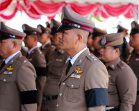 ตำรวจภูธรจังหวัดสุราษฎร์ธานี จัดพิธีทำบุญเนื่องในวันตำรวจ มอ ... พารามิเตอร์รูปภาพ 37