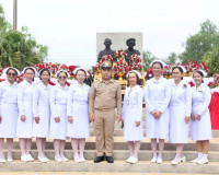 ผู้ว่าราชการจังหวัดสุราษฎร์ธานี เป็นประธานในกิจกรรมเทิดพระเก ... พารามิเตอร์รูปภาพ 12