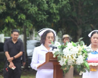 ผู้ว่าราชการจังหวัดสุราษฎร์ธานี เป็นประธานในกิจกรรมเทิดพระเก ... พารามิเตอร์รูปภาพ 50