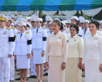 ข้าราชการและประชาชนจังหวัดสุราษฎร์ธานีพร้อมใจร่วมพิธีวางพวงม ... พารามิเตอร์รูปภาพ 45