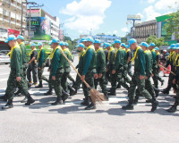 รองผู้ว่าฯ สุราษฎร์ธานีนำข้าราชการและประชาชนร่วมกิจกรรมจิตอา ... พารามิเตอร์รูปภาพ 45