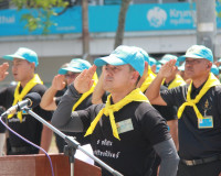 รองผู้ว่าฯ สุราษฎร์ธานีนำข้าราชการและประชาชนร่วมกิจกรรมจิตอา ... พารามิเตอร์รูปภาพ 51