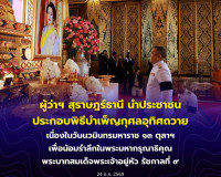 ผู้ว่าราชการจังหวัดสุราษฎร์ธานีนำพสกนิกรทุกหมู่เหล่า ประกอบพ ... พารามิเตอร์รูปภาพ 49