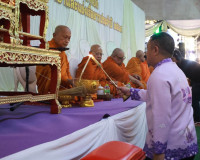 สุราษฎร์ธานีจัดพิธีสมโภชเรือพนมพระทางบก ในงานประเพณีชักพระ ป ... พารามิเตอร์รูปภาพ 13