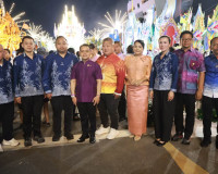 สุราษฎร์ธานีจัดพิธีสมโภชเรือพนมพระทางบก ในงานประเพณีชักพระ ป ... พารามิเตอร์รูปภาพ 16