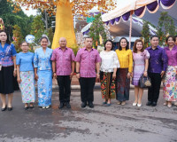 จังหวัดสุราษฎร์ธานี จัดพิธีชักพุ่มผ้าป่าเมืองสุราษฎร์ธานี สื ... พารามิเตอร์รูปภาพ 8