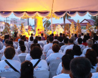 จังหวัดสุราษฎร์ธานี จัดพิธีชักพุ่มผ้าป่าเมืองสุราษฎร์ธานี สื ... พารามิเตอร์รูปภาพ 9