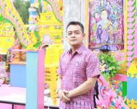 จังหวัดสุราษฎร์ธานีจัดพิธีเจริญพระพุทธมนต์สมโภชเรือพนมพระทาง ... พารามิเตอร์รูปภาพ 19