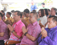 จังหวัดสุราษฎร์ธานีจัดพิธีเจริญพระพุทธมนต์สมโภชเรือพนมพระทาง ... พารามิเตอร์รูปภาพ 29