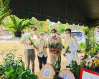 พิธีเปิดงานโครงการคลินิกเกษตรเคลื่อนที่ในพระราชานุเคราะห์ สม ... พารามิเตอร์รูปภาพ 12