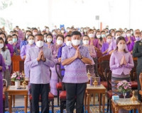 จังหวัดสุราษฎร์ธานี จัดพิธีทอดผ้าป่าสมทบกองทุนพัฒนาเด็กชนบทใ ... พารามิเตอร์รูปภาพ 4